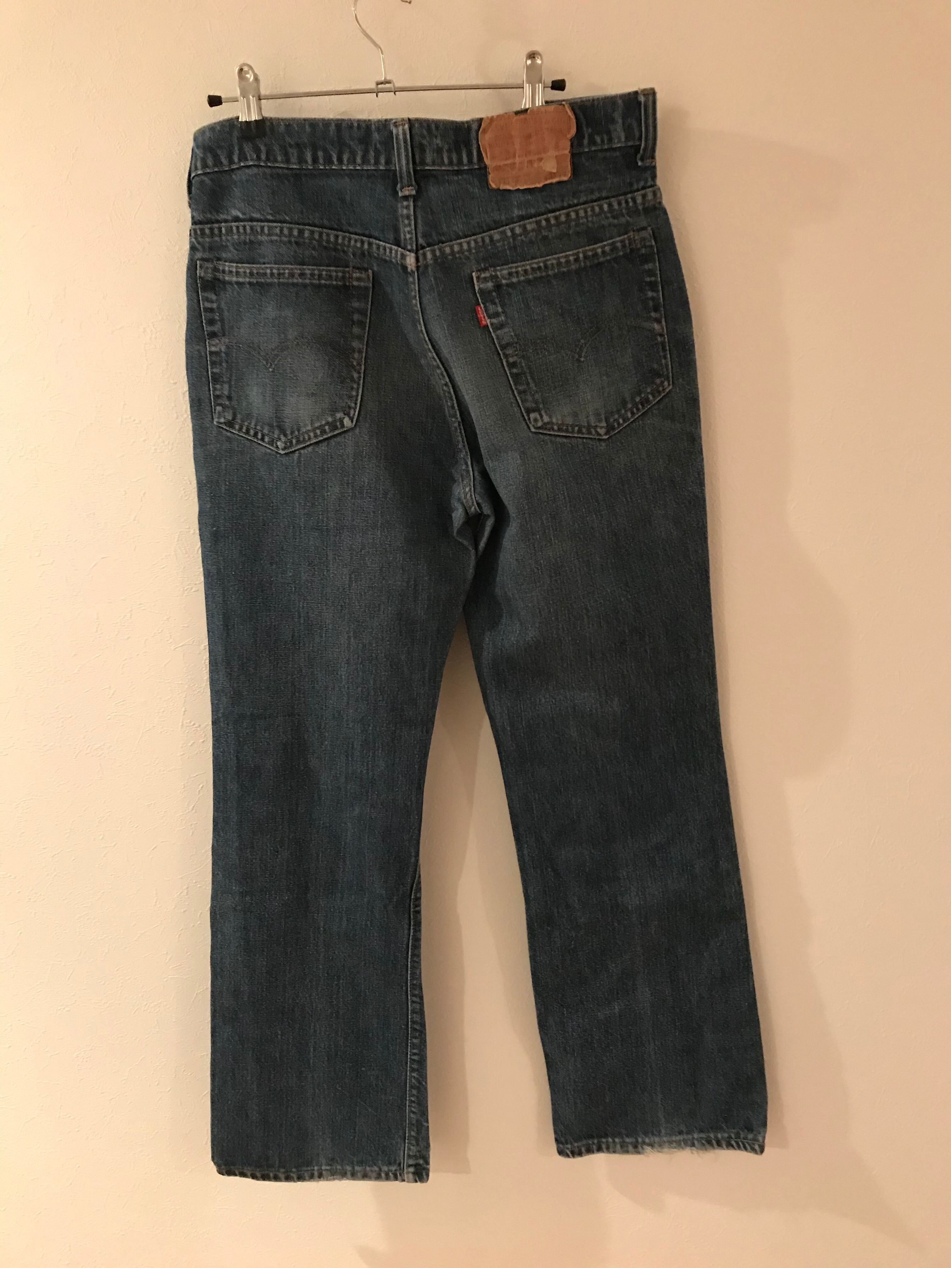 Levi's 517 80's 66後期 ボタン裏刻印16 42TALON 黒カン シングル