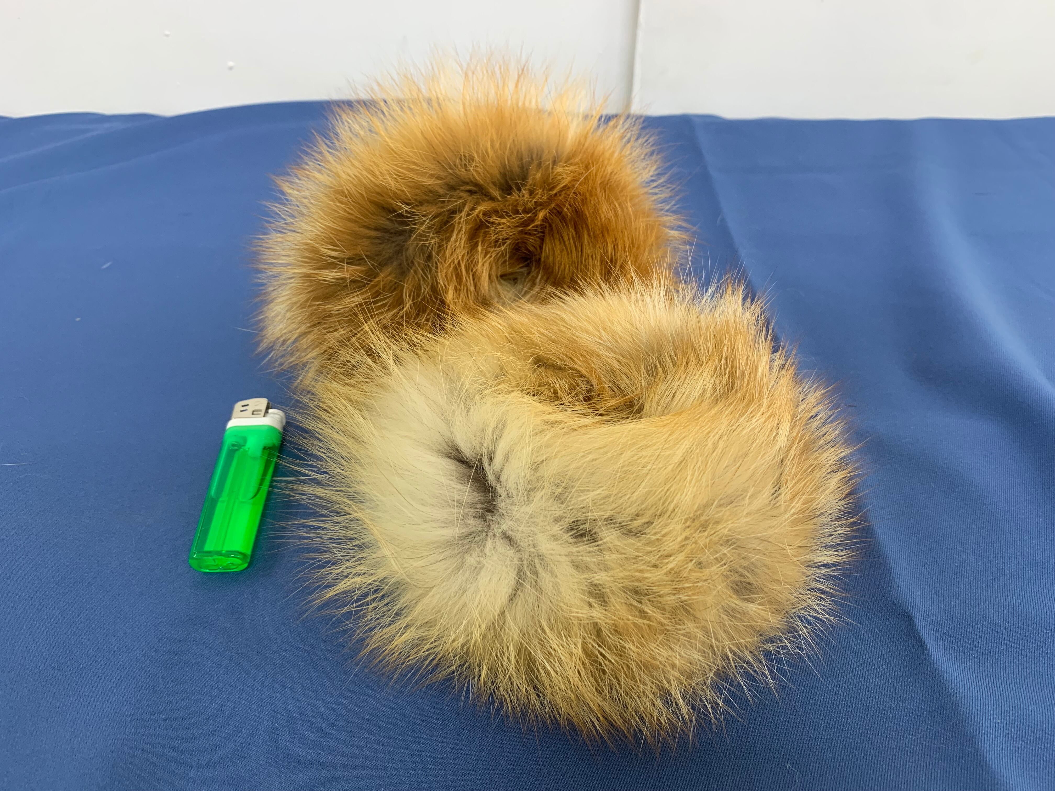 毛皮】ホットイヤー レッドフォックス 2023年製作 | 田舎の毛皮屋さん