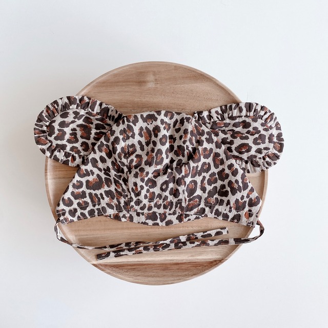 PUPPY LEOPARD｜タイプ：Bonnet / ツバ：Straight / 耳：Neutral