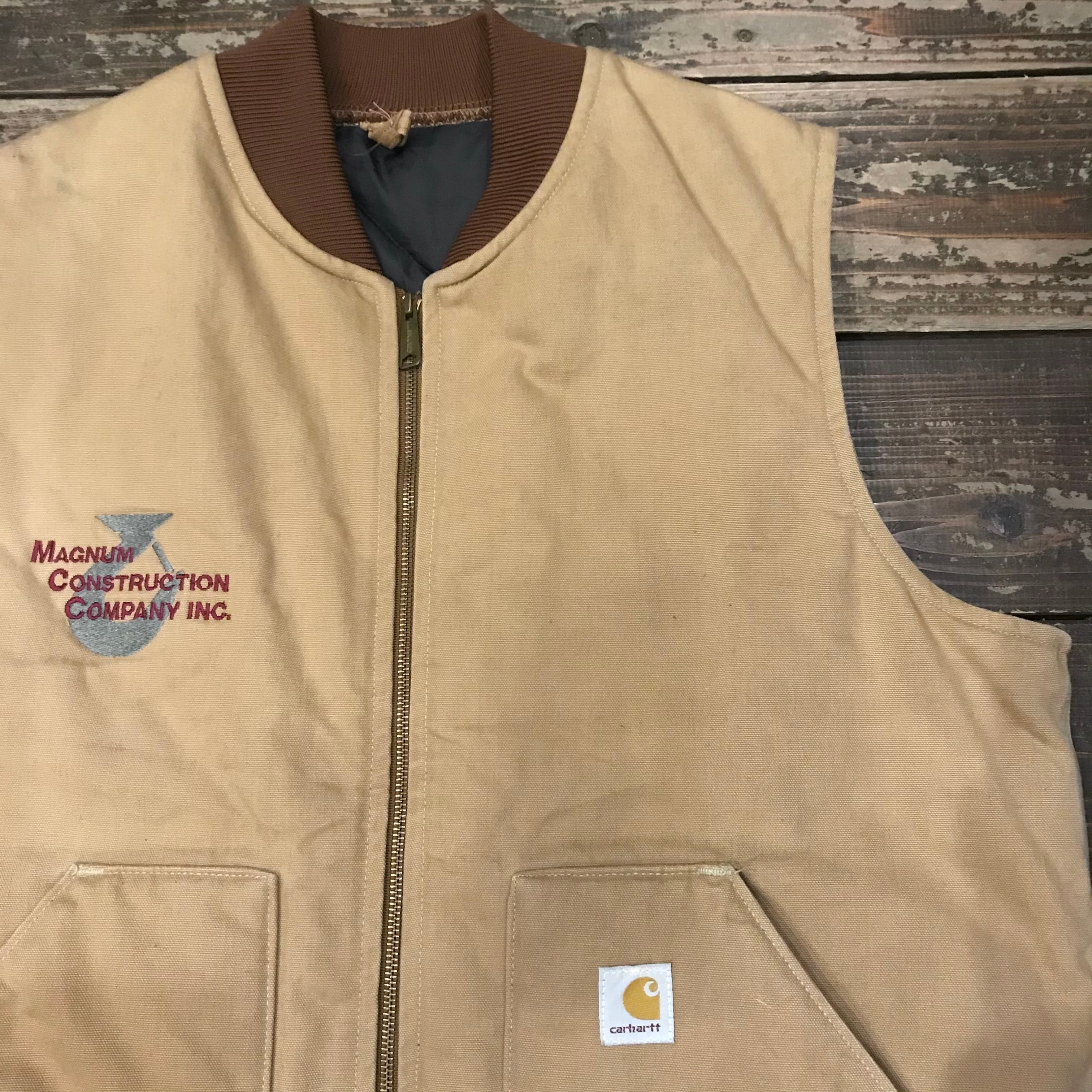 62)【carhartt】カーハート ダックベスト XL 古着 | 温古着新