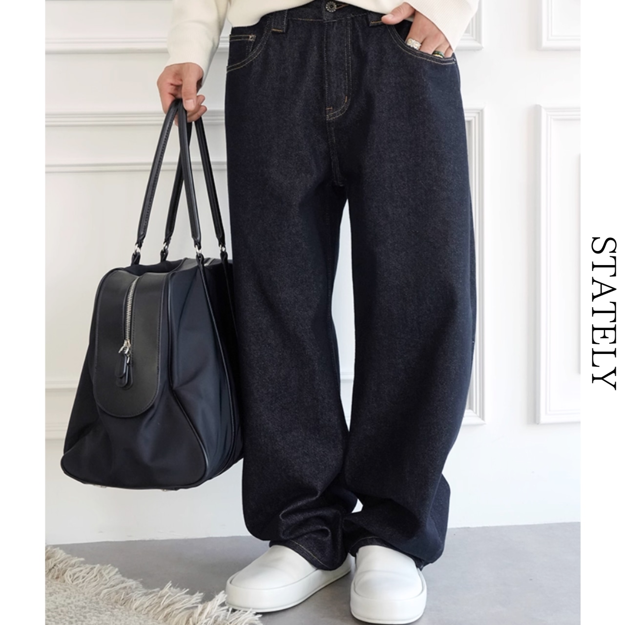 シグネチャー ルーズデニムパンツ_B59・画像2