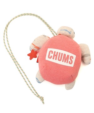 CHUMS チャムス タートル ミニポーチ キッズ ショルダーバッグ ぬいぐるみポーチ カメ ポシェット 子供用 首掛け ミニバッグ CAMO CH60-3717
