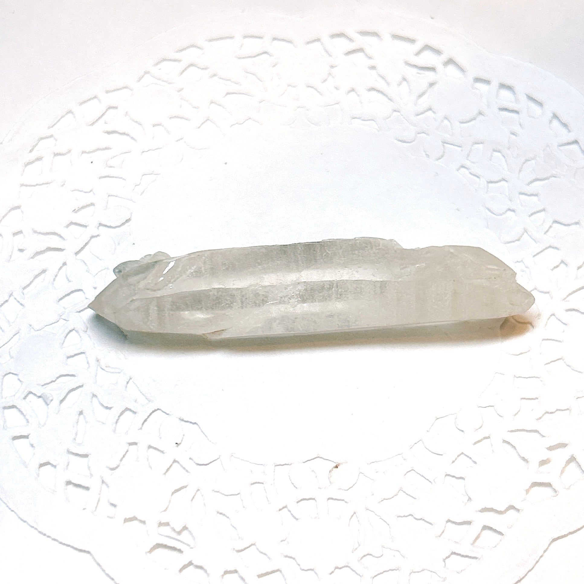 E18106】セルフヒールド 両錐 水晶 クォーツ ヒマラヤ水晶 ヒマラヤ産