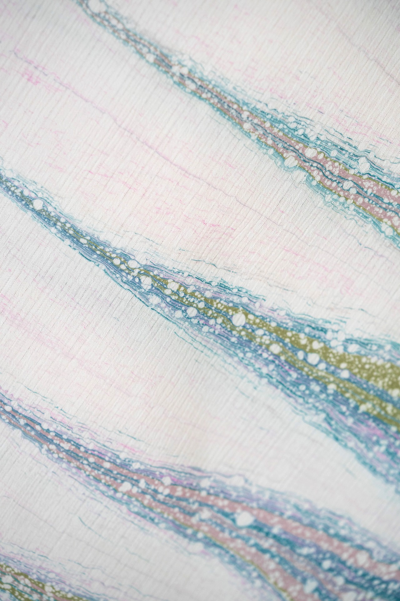 「紡ぎ」ゆらぎ柄❤︎〜セオアルファ楊柳〜浴衣・夏着物・単衣