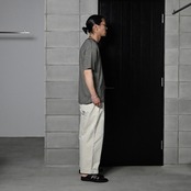 INTERIM / COTTON HEMP BORDER TEE