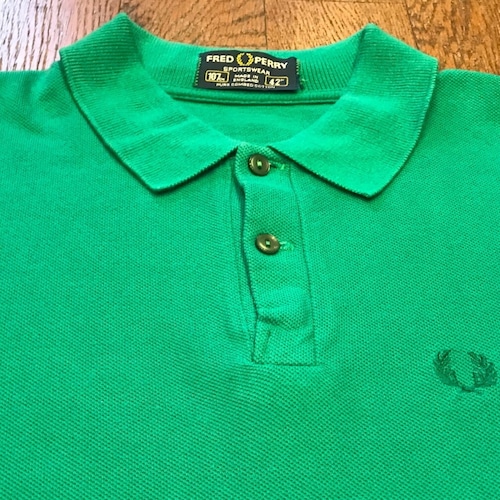 MADE IN ENGLAND FRED PERRY ポロシャツ ★【クリックポスト利用で送料無料】