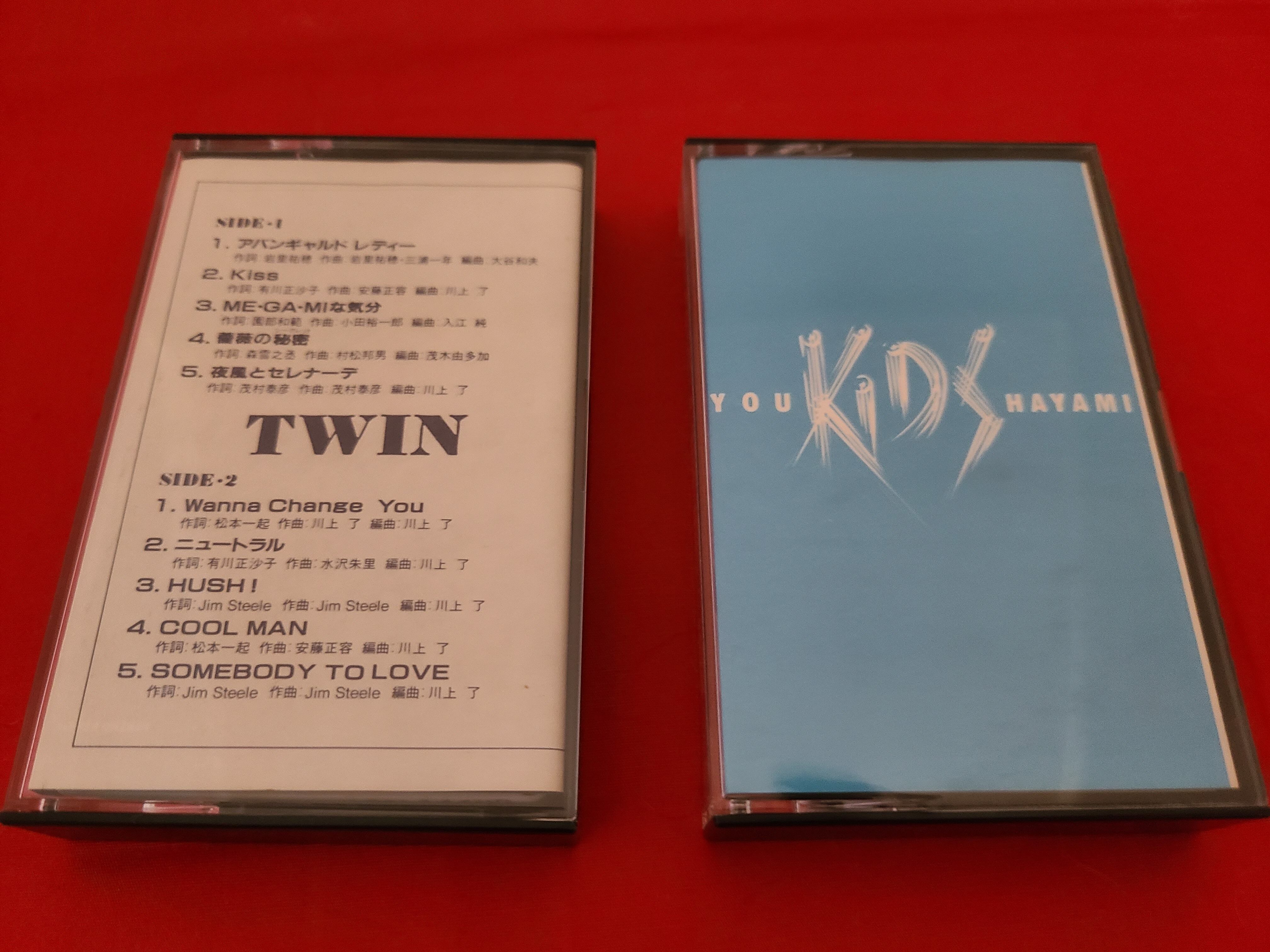 稀少！昭和レトロ カセットテープ 早見優 TWIN＆KIDS 2本セット | 冒険