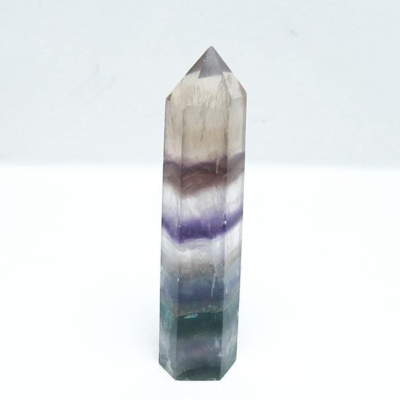 フローライト 蛍石 六角柱 一点物 142-8476