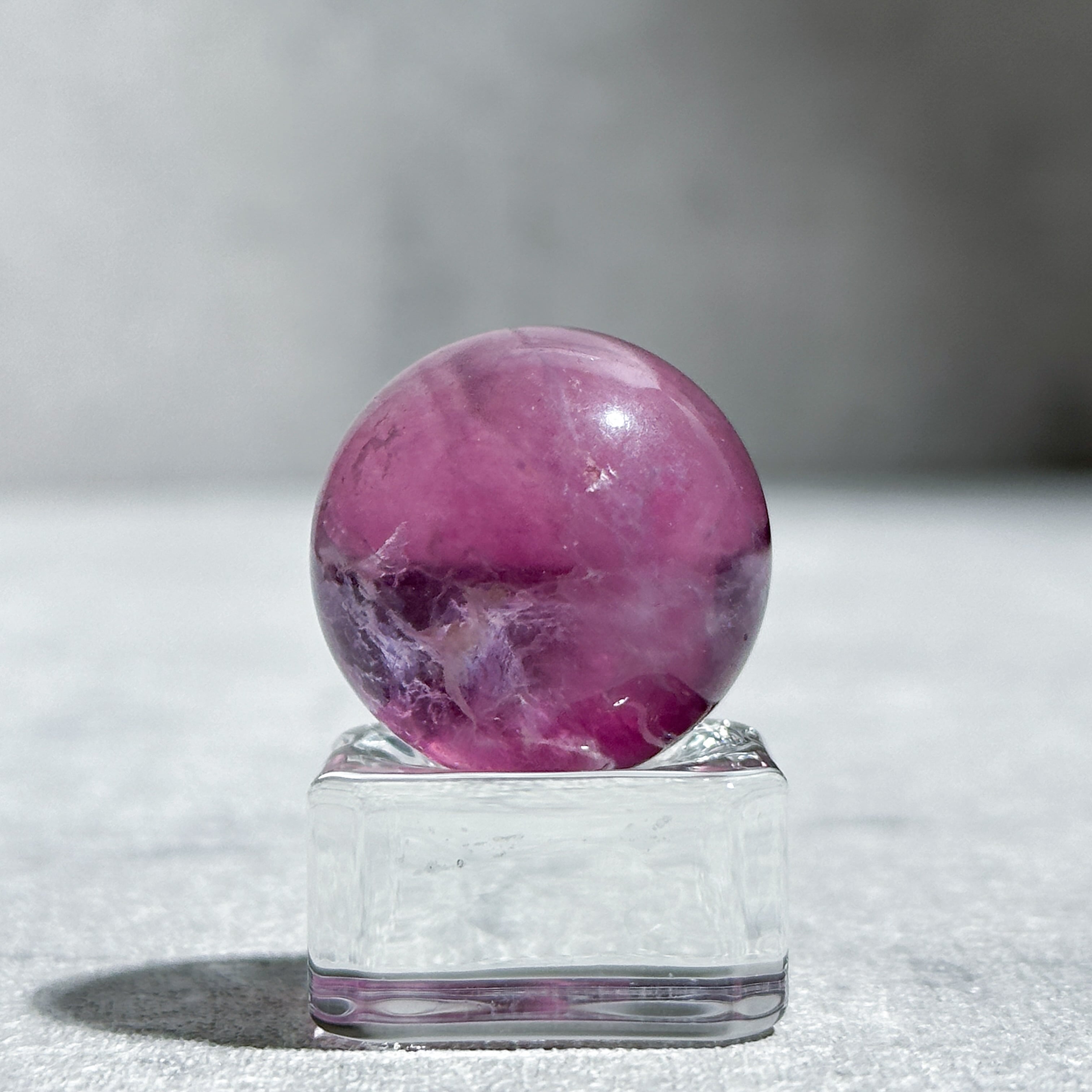 レインボーフローライト スフィア（丸玉）43◇ Rainbow Fluorite