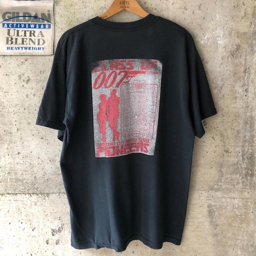 GG402 00s Tシャツ 映画 ムービー 007 スパイ パロディモノ
