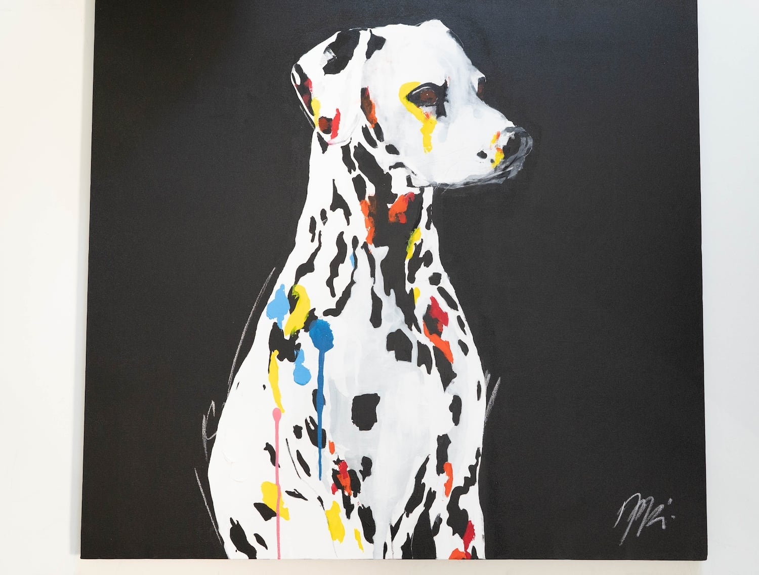 Dalmatian / ダルメシアン / 犬の現代アート作品 絵画販売 | TOMOYA