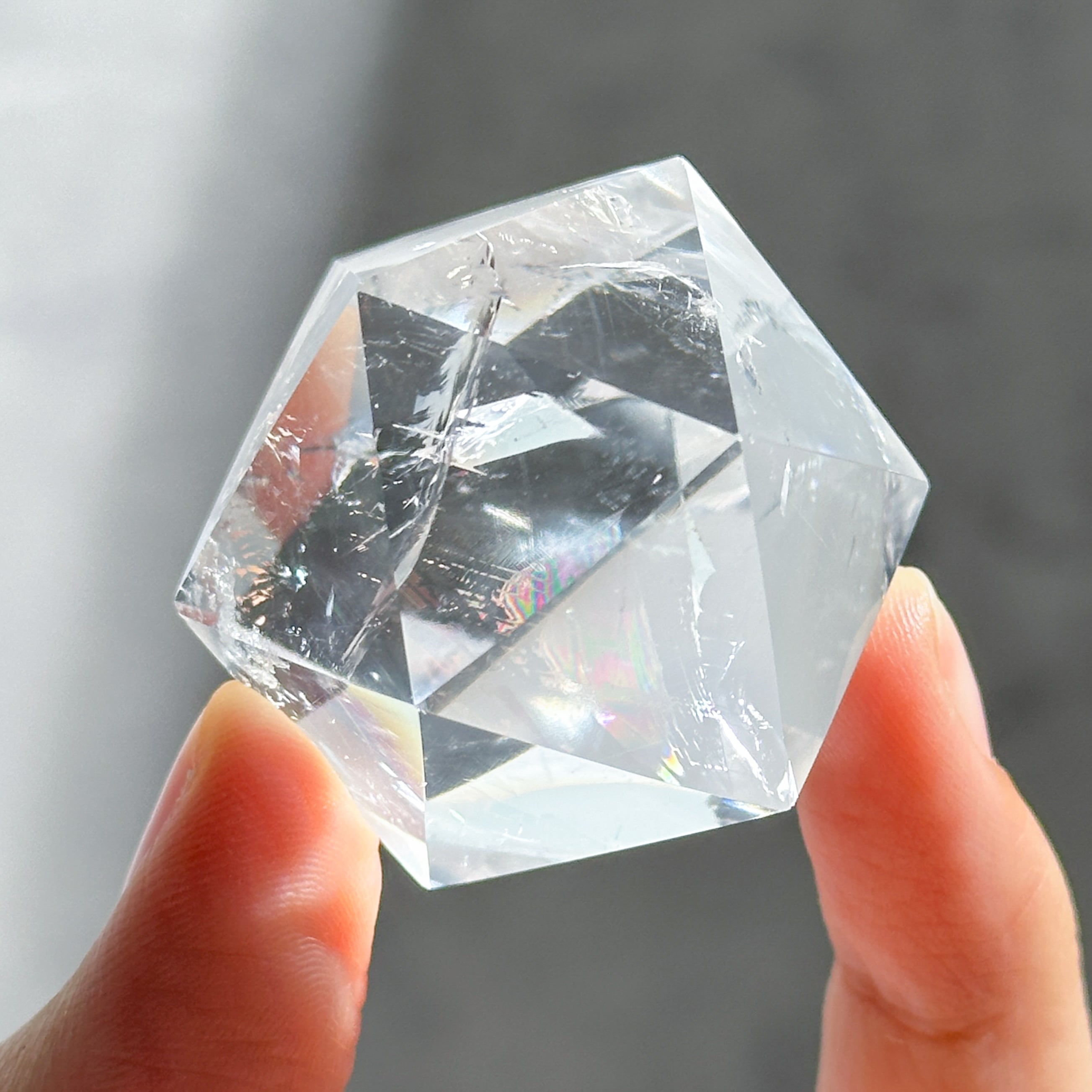 ミナスジェライス産クリアクォーツ 二十面体51◇Clear Quartz