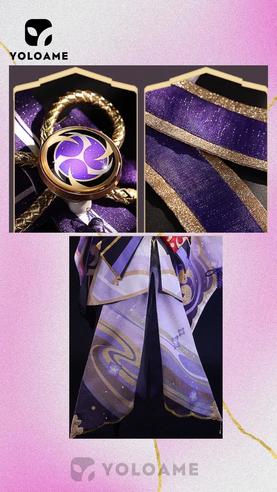 原神 雷電将軍 コスプレ衣装【三分妄想 1/3Delusion正規品】Genshin