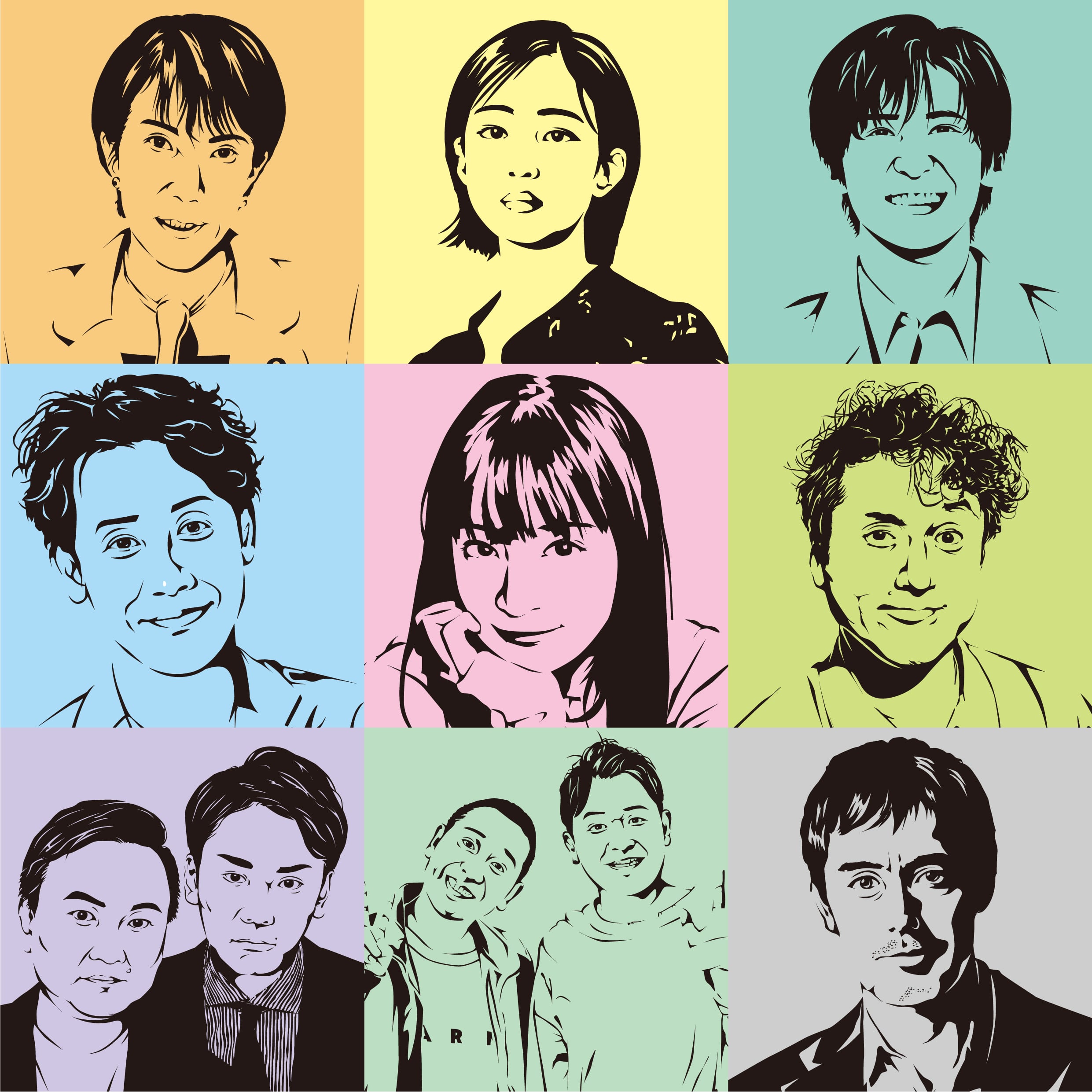 ひと味違う自己紹介」似顔絵シルエット描きます。 | reolabo