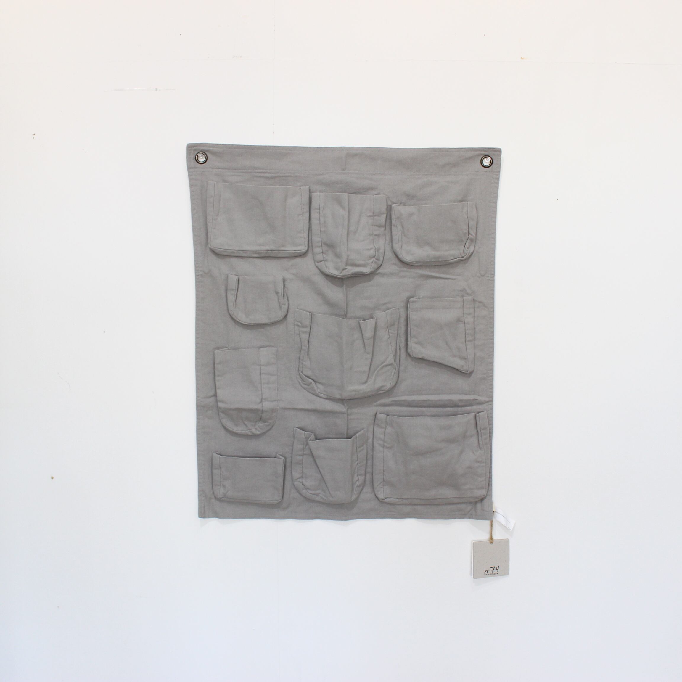 numero74 Wall Pocket S019 Silver Grey | RESONASON