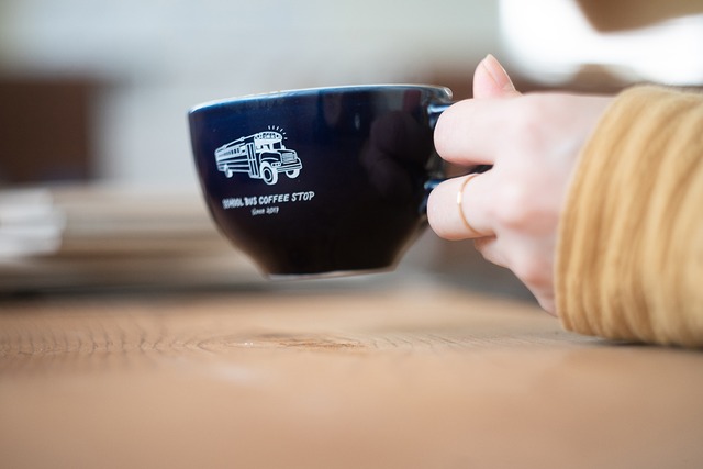 Kyoto 6oz latte cup -Navy-