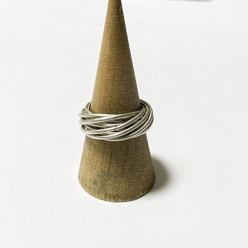 Old 925 Silver 12 Connected Ring
