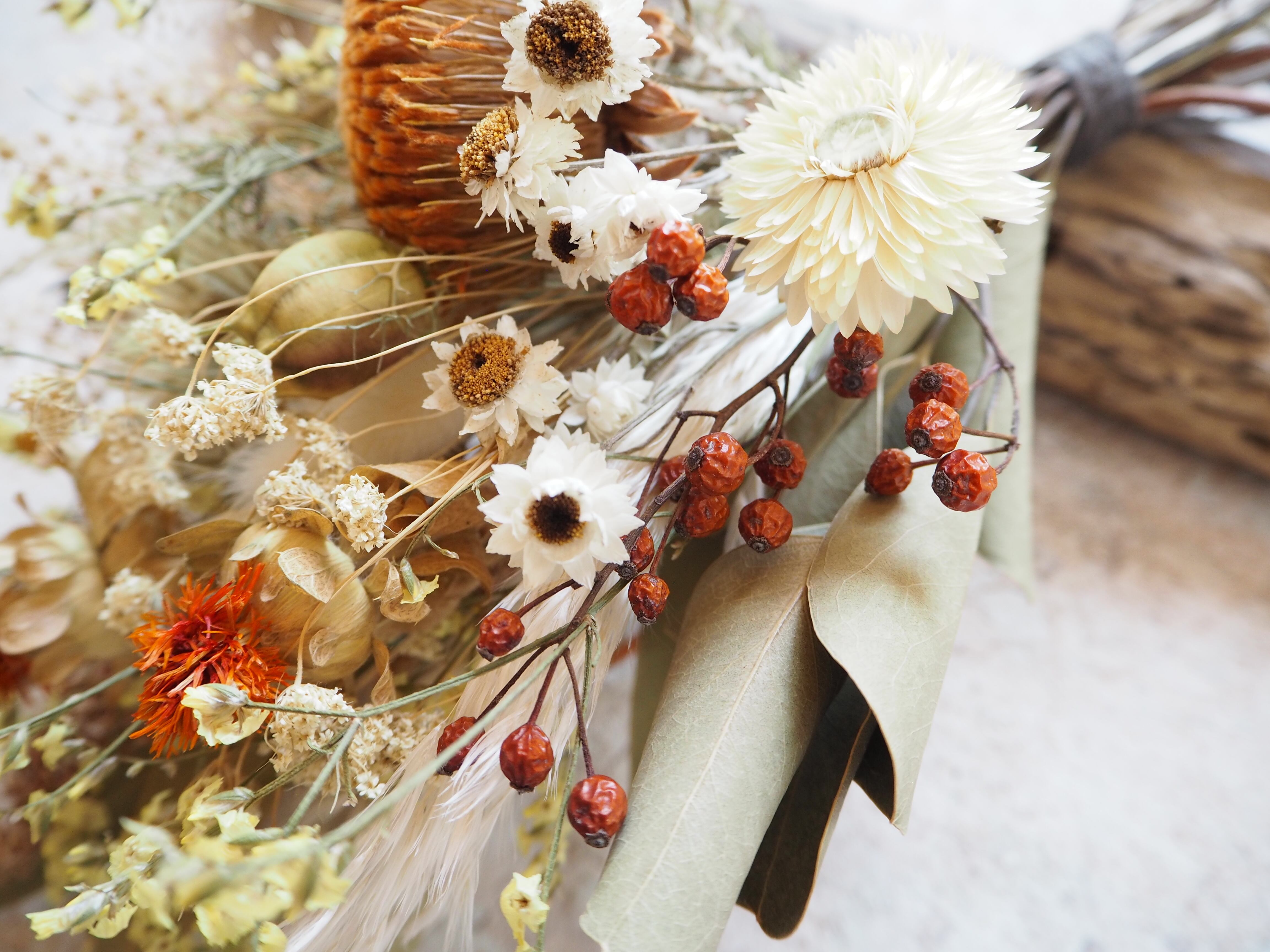 ドライフラワー スワッグ No.112 まどお 