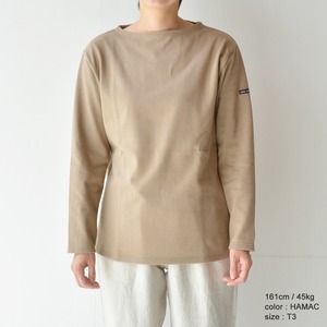 セントジェームス SAINT JAMES 無地ボートネックシャツ(OUESSANT)HAMAC T3