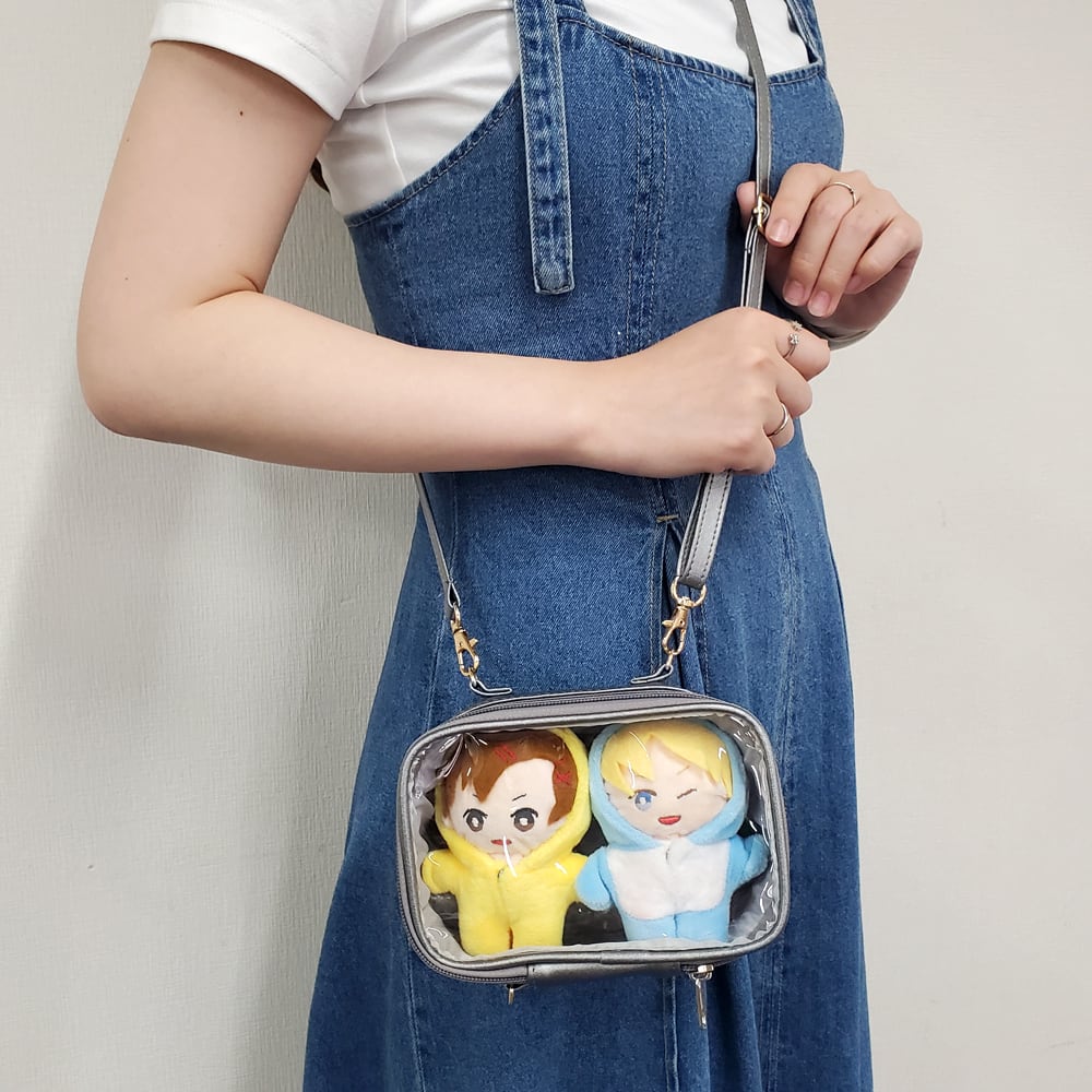 見せぬいポーチM+ [シルバーブラック] | 推し活グッズの通販