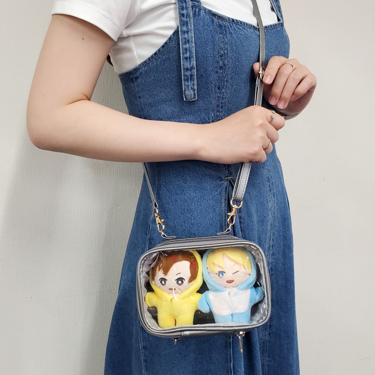 見せぬいポーチM+ [シルバーブラック] | 推し活グッズの通販 