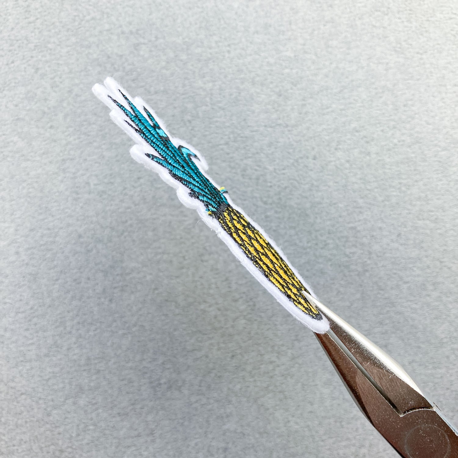 パイナップルワッペン（縦長） | Dua-アクセサリーパーツショップ