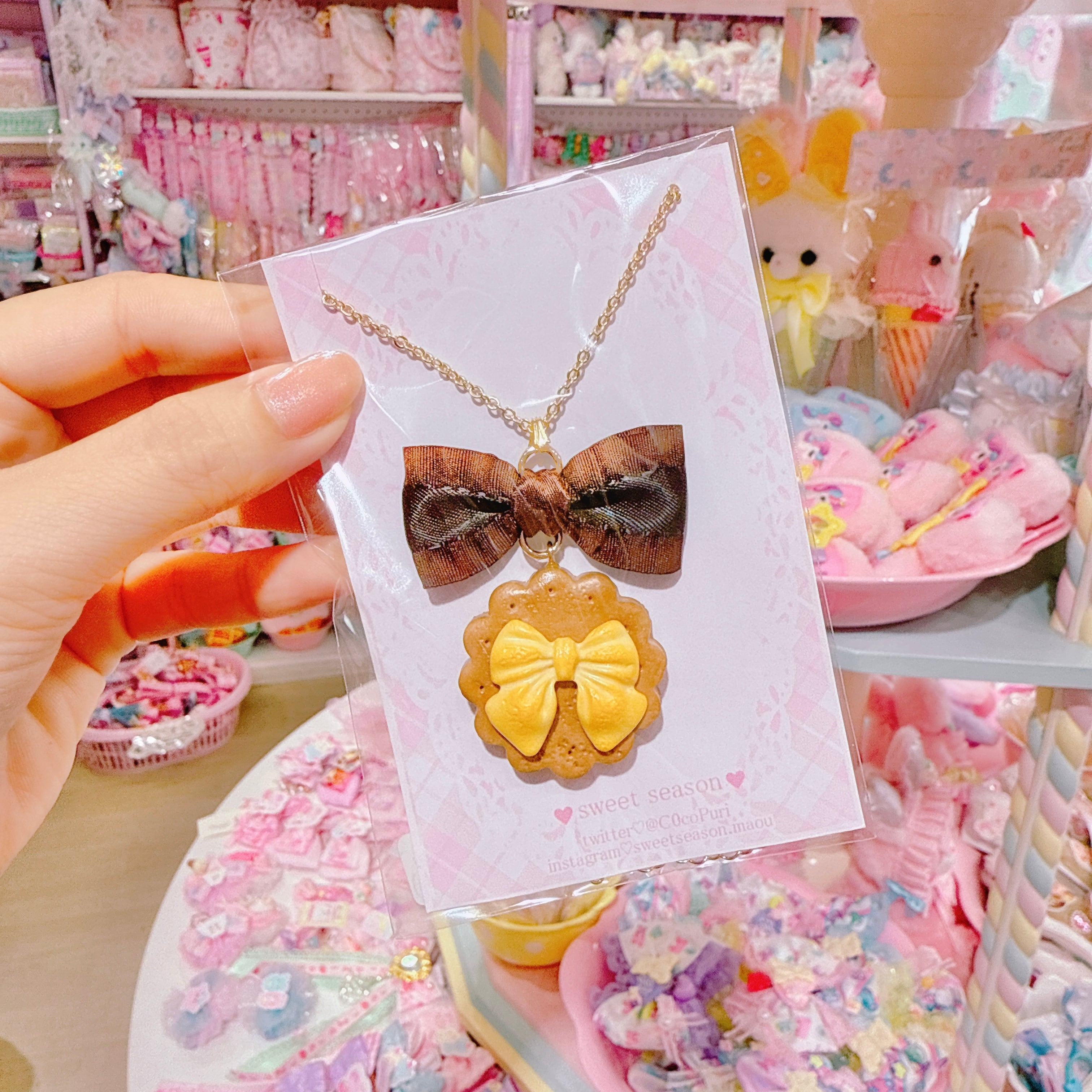 【C8】13-4クッキーネックレス