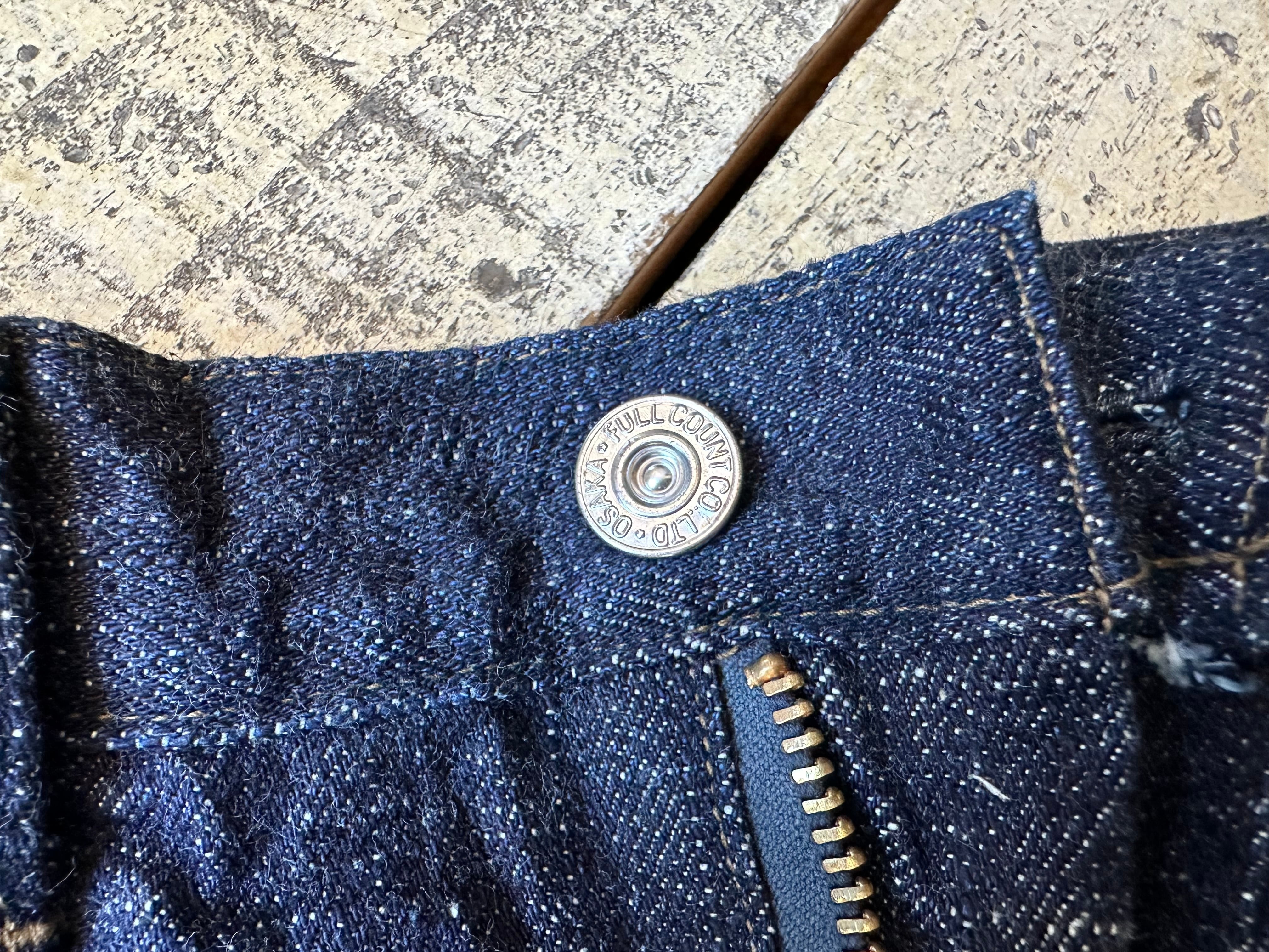 FULLCOUNT x ISAMU KATAYAMA BACKLASH / 15.5oz ZIMBABWE COTTON JEANS
