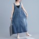 235 リアルショット新しいスタイルのサスペンダードレス女性のミッドレングスバージョンソリッドカラーの襟文学レトロ大きいサイズ