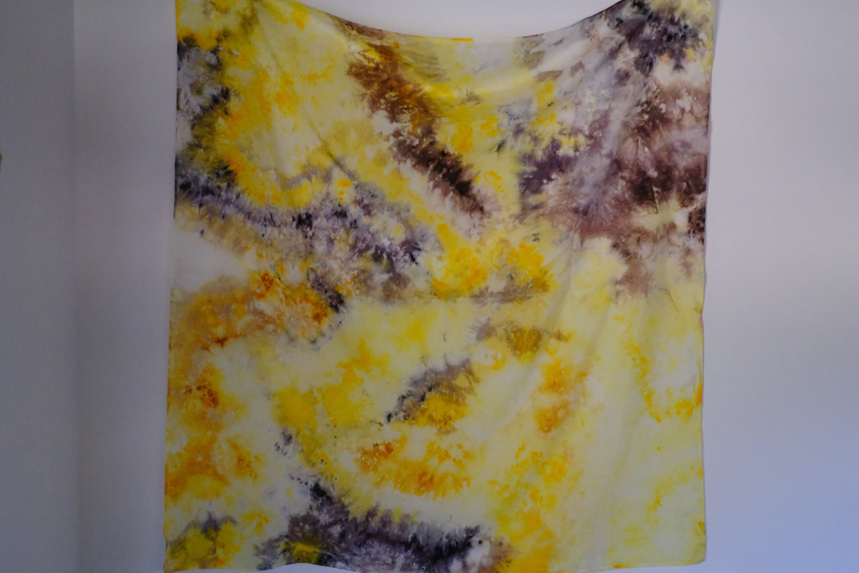 コットンシルクスカーフ　o-0534