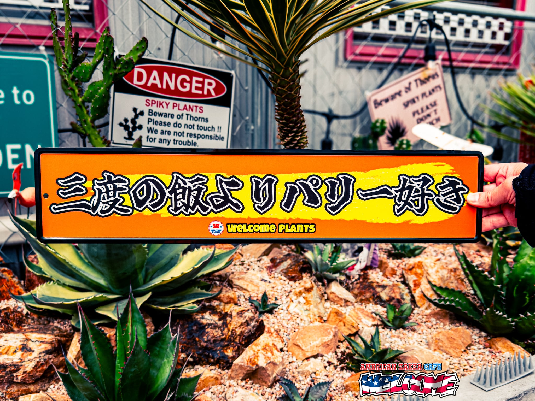 アメリカン ザッカ ウェルカム