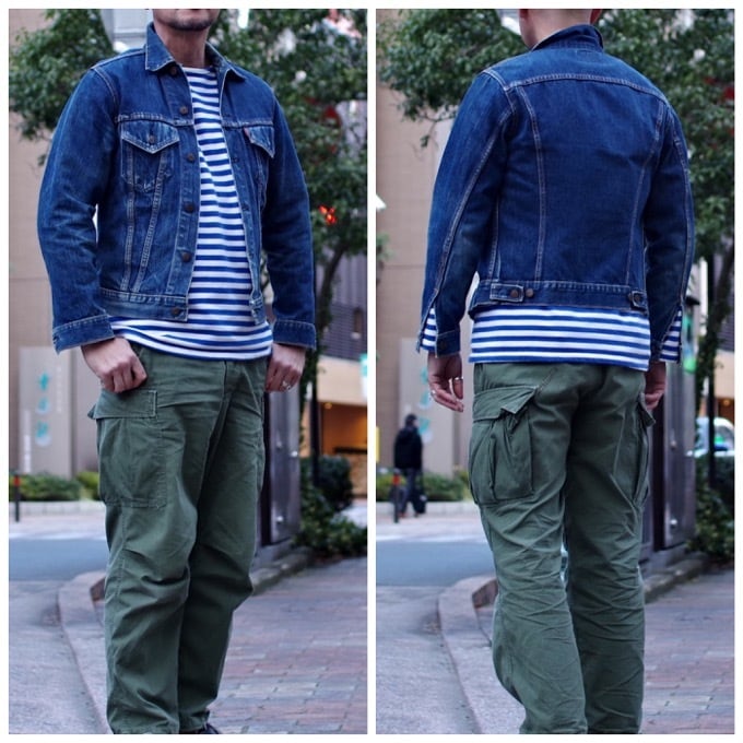 1960s LEVI'S 4th 70505 0217 Denim Jacket Big E 38 / ヴィンテージ