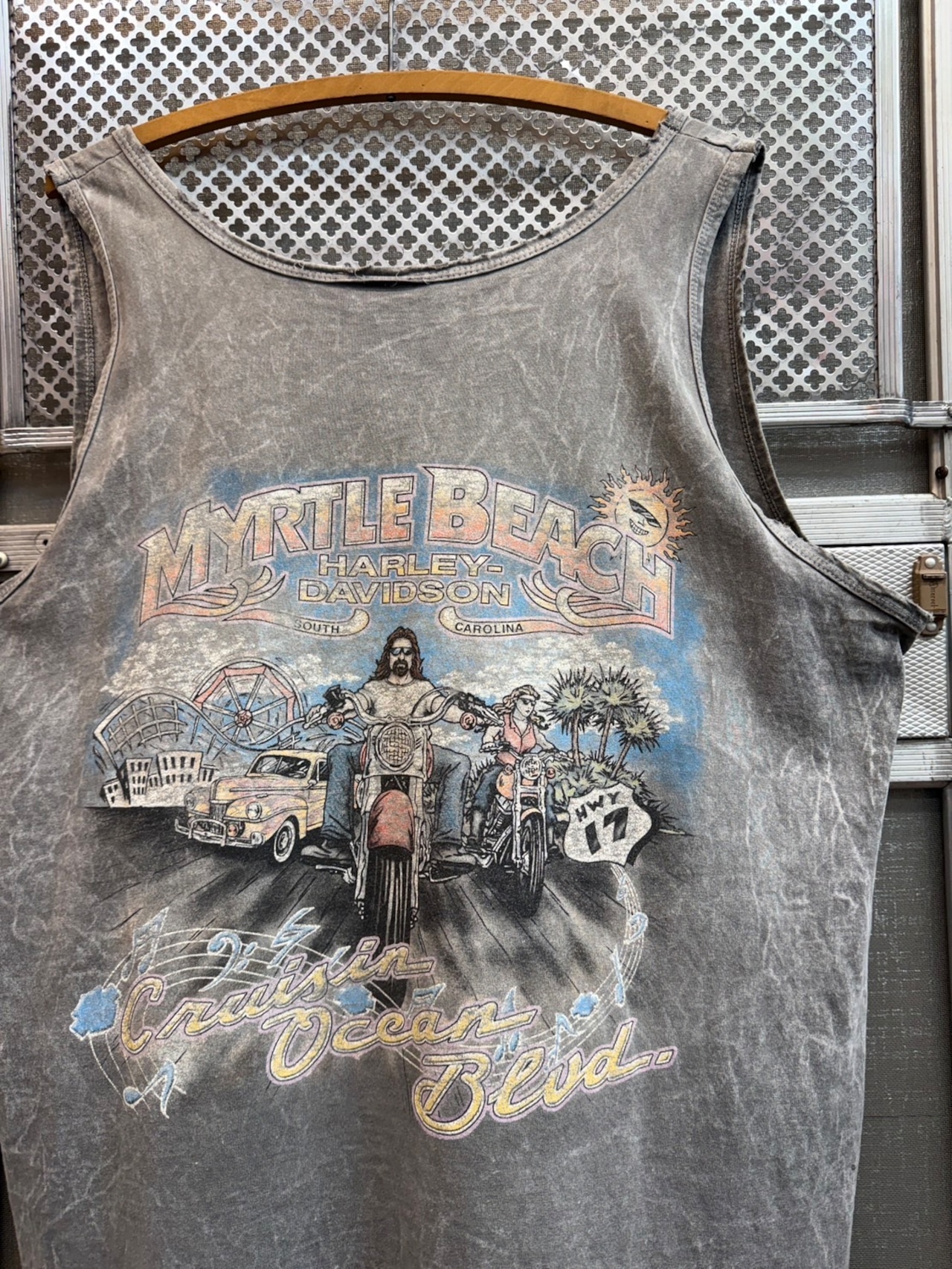 90s HARLEY-DAVIDSON / Tank top Single stitch・画像4
