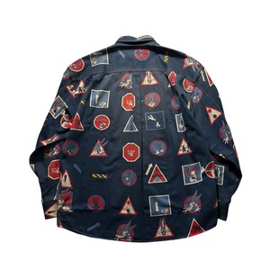 vintage ICEBERG cotton denim shirt