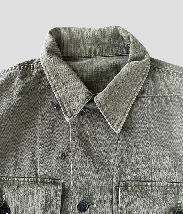 -U.S. ARMY- Vintage 40s M-43 HBT Jacket