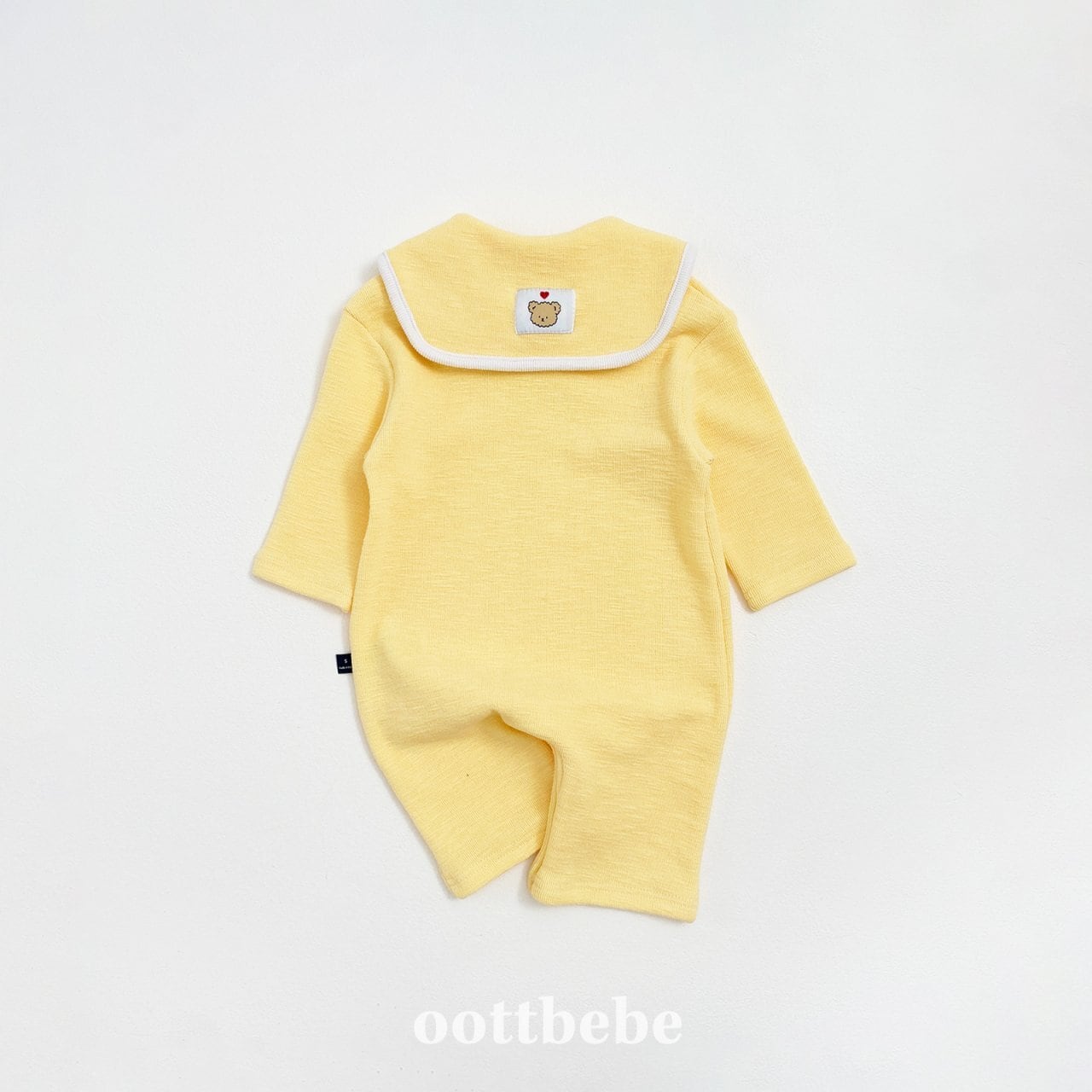 即納】バインセーラーロンパース イエローM（〜12ヶ月）oottbebe