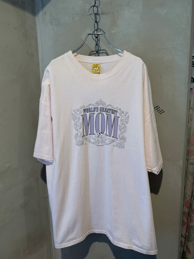 Santa Barbara big dog baby pink T shirt (Bill vintage)