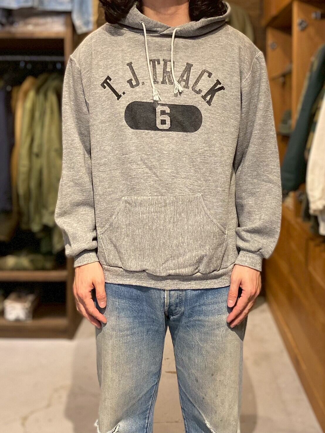vintage 70's RUSSELL ATHLETIC HOODIE 金タグ | vintage clothing twoface