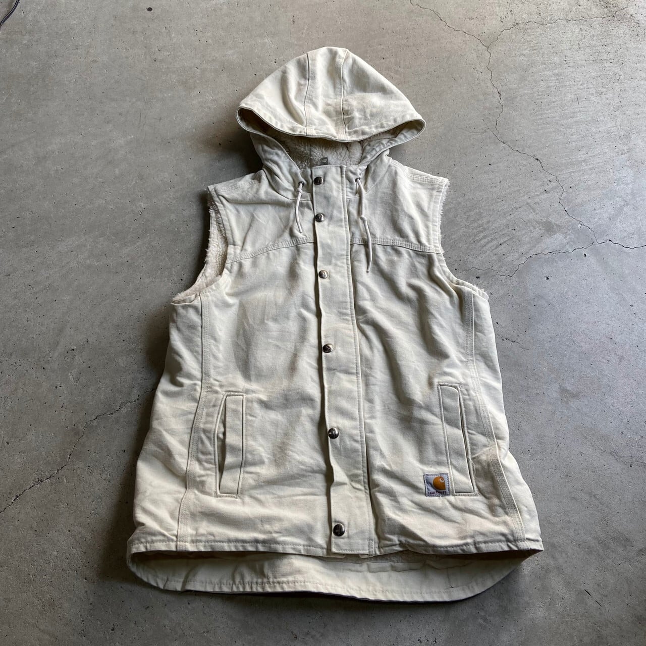 新品未使用品 デッドストック Carhartt カーハート ダック地 フード