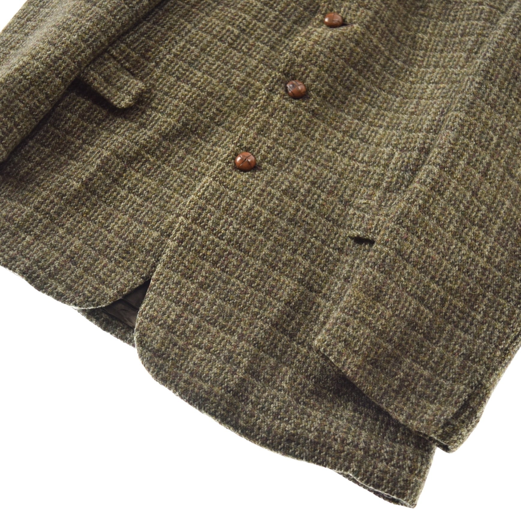 送料無料SALE】 Harris Tweed - J3074 美品 ハリスツイード くるみ