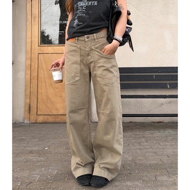 old-style beige pants　オールドライクベージュパンツ　J1930