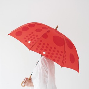 雨傘 "maru" red