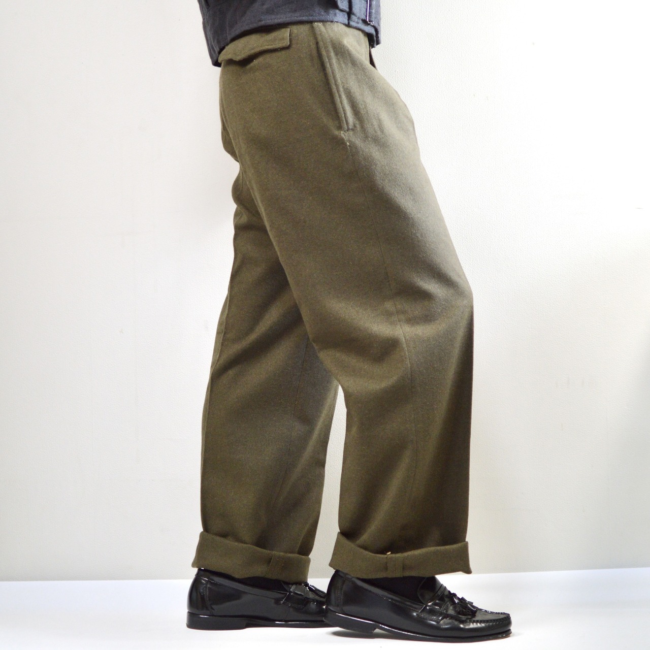 dead stock 50's french army wool M-52