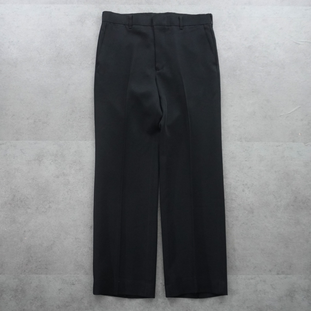 80s Levi's ACTION SLACKS BLACK "made in USA" [W33.5L29.5相当] 古着 - 2