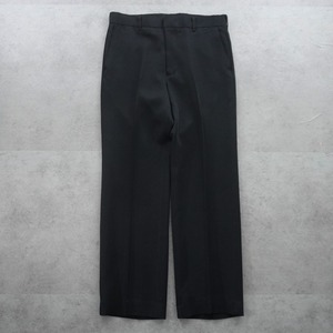 80s Levi's ACTION SLACKS BLACK "made in USA" [W33.5L29.5相当] 古着
