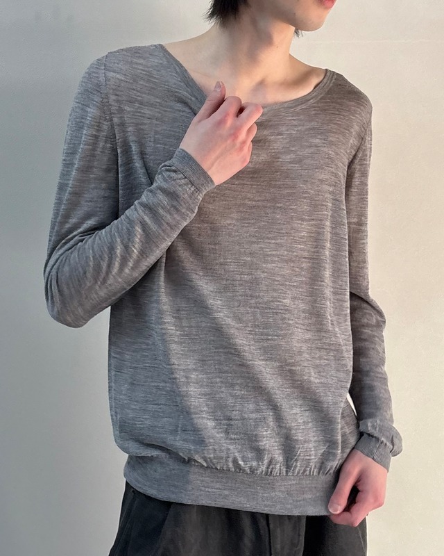 【BALENCIAGA】 super high gauge knit top
