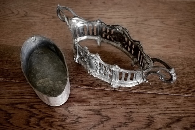 19世紀 フランス 植物たちによる植物たちへレギュール製ジャルディニエール アンティーク