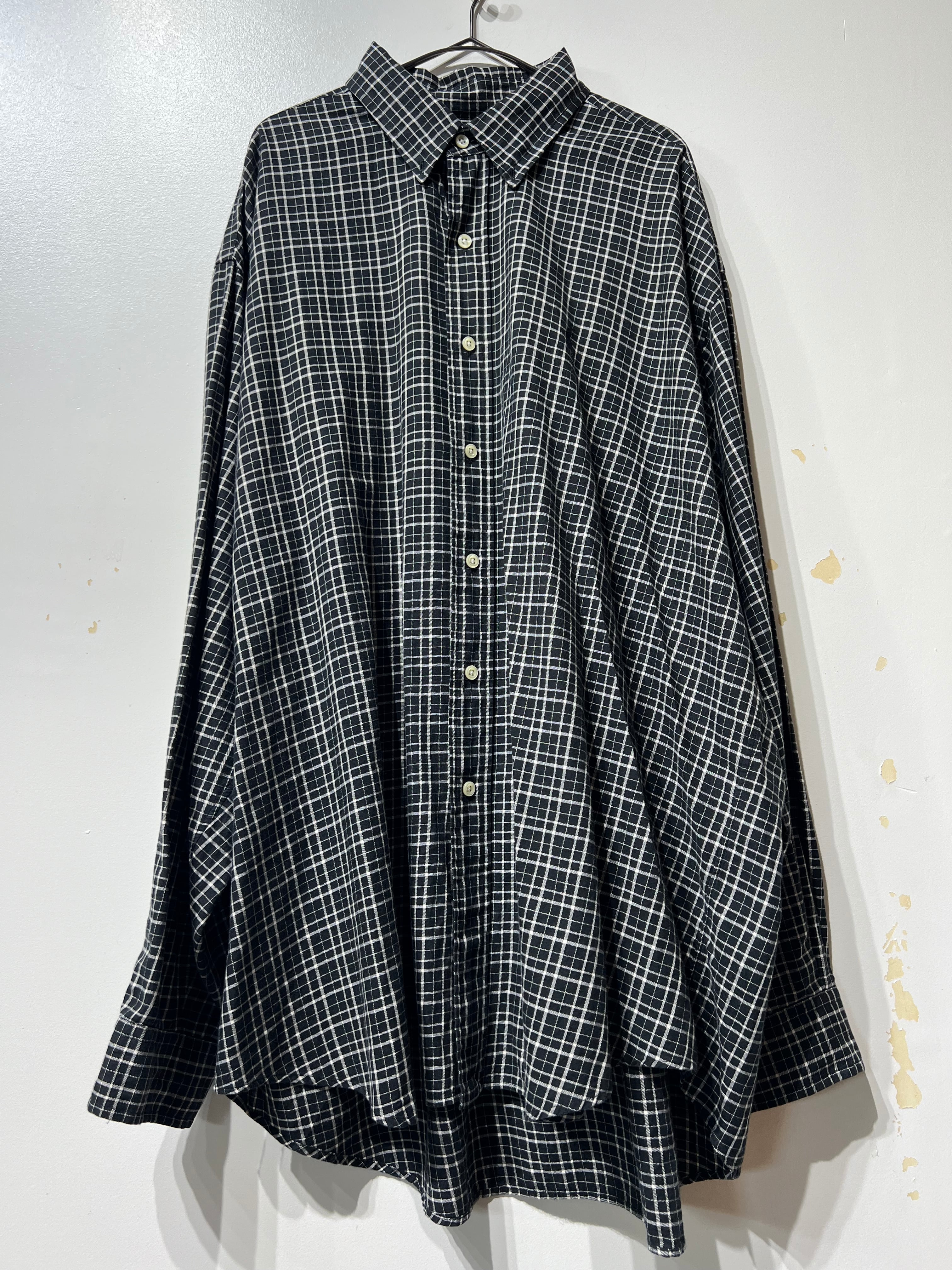 (SH1348)Ralph Lauren “BRAKE” check BD shirt