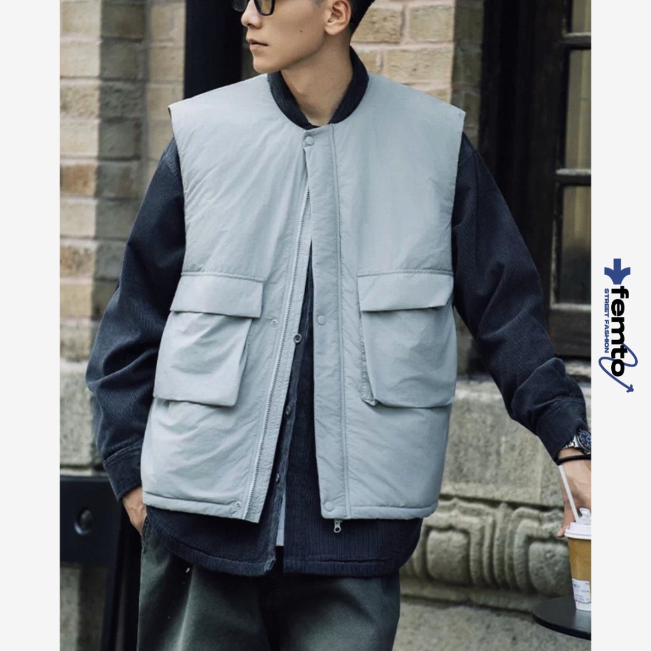 Flap pocket utility vest 1534 - 1