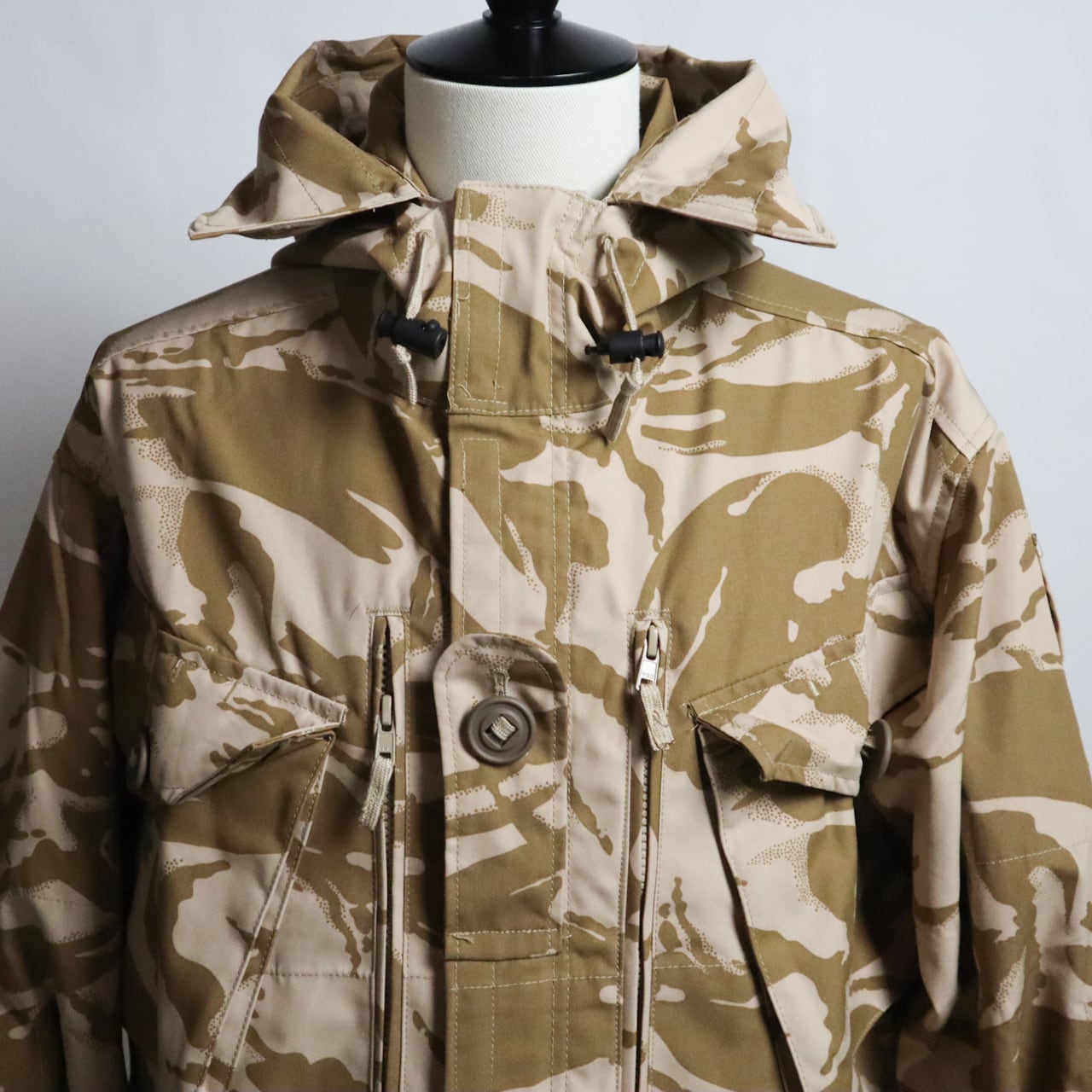 DEAD STOCK】BRITISH ARMY WINDPROOF COMBAT SMOCK DESERT DPM CAMO ...